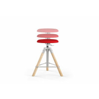 Girsberger Atelierhocker -low & high- 15 cm verstellbar – ein Urgestein