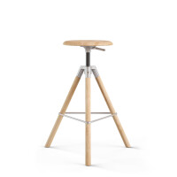 Girsberger Atelierhocker -low & high- 15 cm verstellbar – ein Urgestein