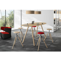 Girsberger Atelierhocker -low & high- 15 cm verstellbar – ein Urgestein