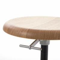 Girsberger Atelierhocker -low & high- 15 cm verstellbar – ein Urgestein