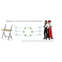 Sitz-Steh-Tisch - Easy Ergo