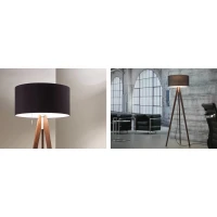 Design Stehleuchte Waldmann ViVAA FREE WOOD